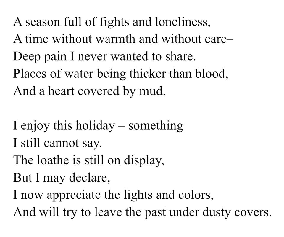 A snipped of a poem from my WIP